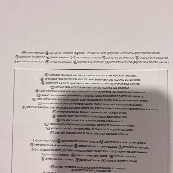 Disney 100 Years Anniversary Vanity Mirror Featuring Mickey and Minnie Mouse - Picture 9 of 10